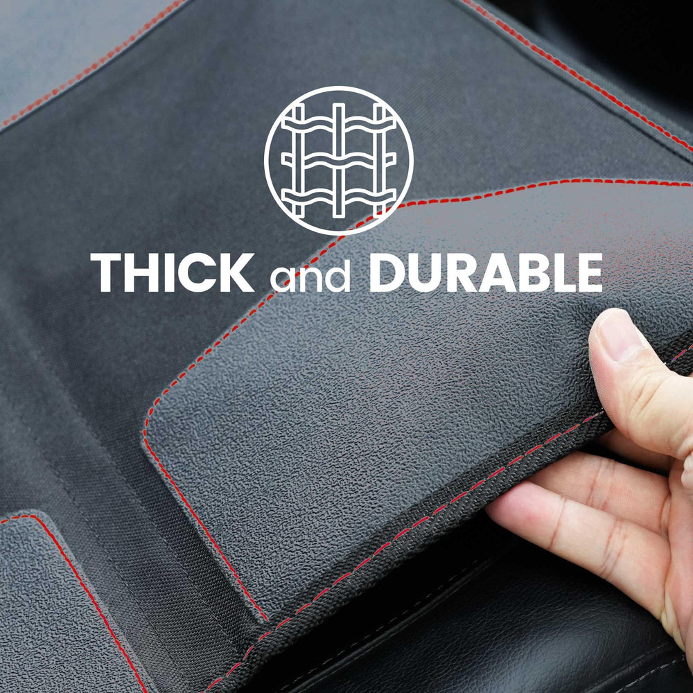 PIDO two-pack car seat protectors offer double protection for families.