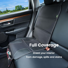 PIDO car seat protector thick padding guards seat surfaces for added comfort on every ride.