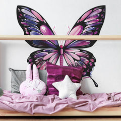 Piduckg butterfly wall art nursery playroom decor with dreamy colors