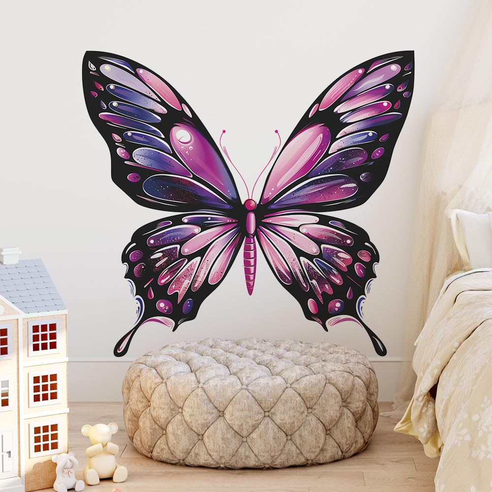 Piduckg gift-ready butterfly wall decals for presents