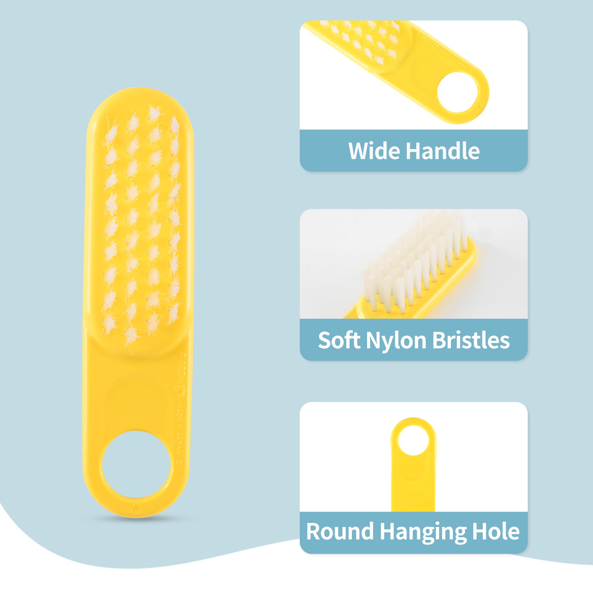 PIGEON 4-in-1 grooming kit all-tools image showing complete newborn care set.