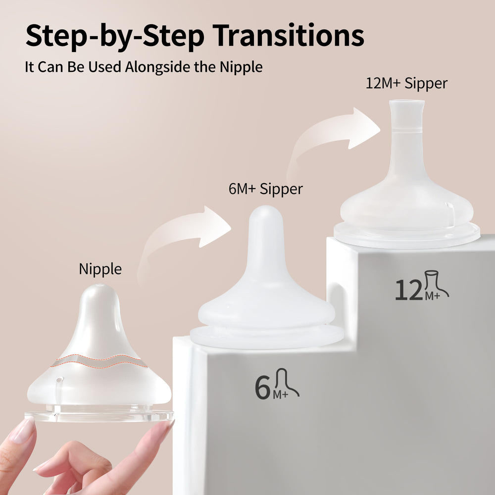 Pigeon cross-cut sipper 12m highlights diaphragm-assisted flow for older toddlers.