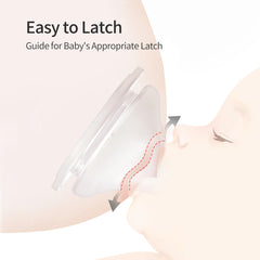Pigeon Glass Nursing Bottle Streamlined Body for secure grip during feeds.