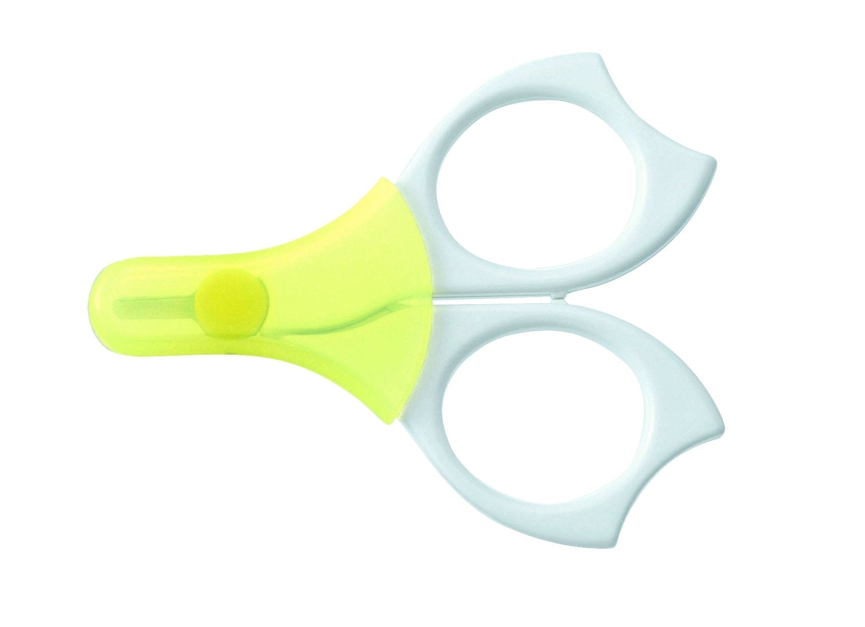 Pigeon nail scissor cap in protective storage position