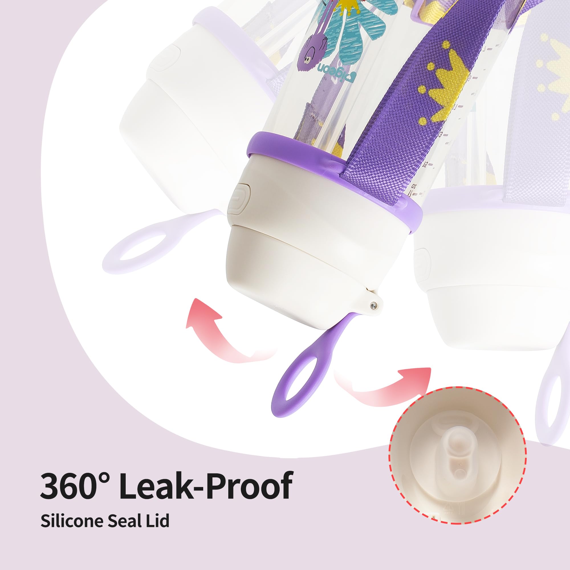 Pigeon PPSU adjustable strap shown for easy carrying during outings