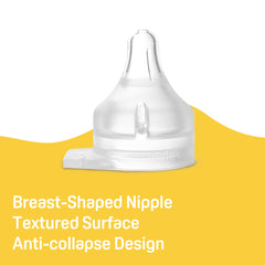 Pigeon Preemie Nipple SS 2500-3500g option indicates transition-friendly compatibility