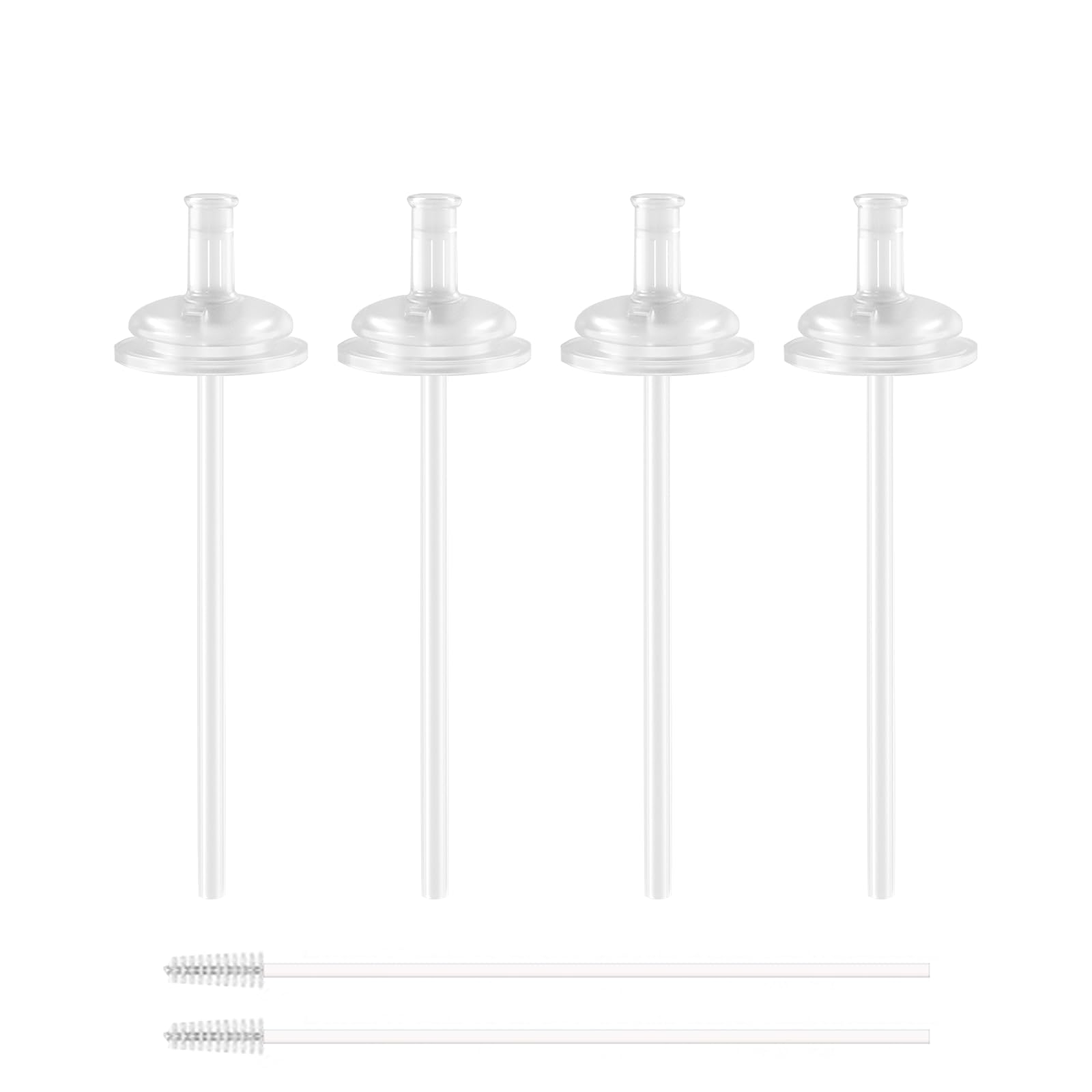 Piifur replacement set 4Pack straw packaging shows ready spare straws for busy households.