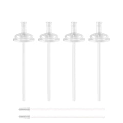Piifur replacement set 4Pack straw packaging shows ready spare straws for busy households.