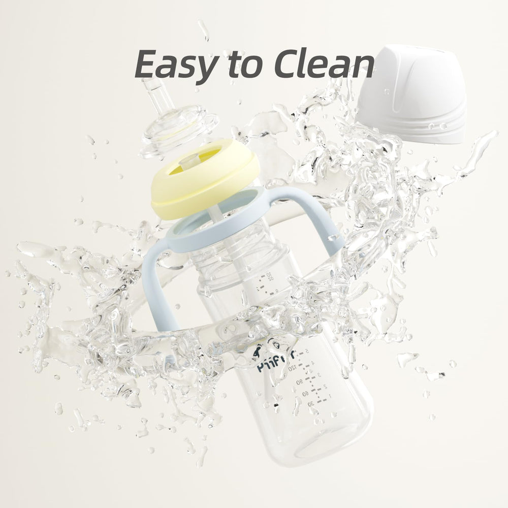 Piifur Sippy Cup Leak-Proof design seals liquids securely when tilted