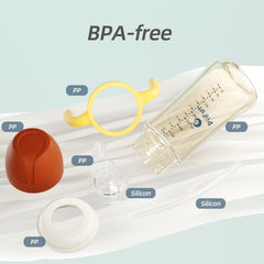 Piifur sippy cup rotatable handle offers comfortable grip for independent drinking