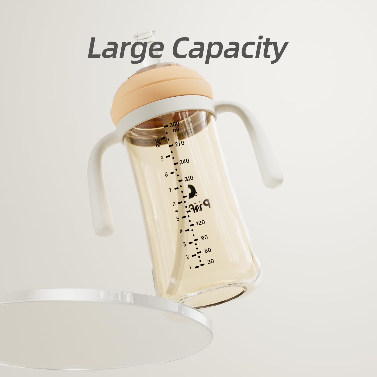 Piifur sippy cups durable PP construction withstands drops