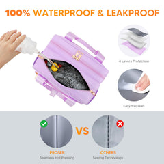 PIIOSER waterproof liner protects against leaks during transport