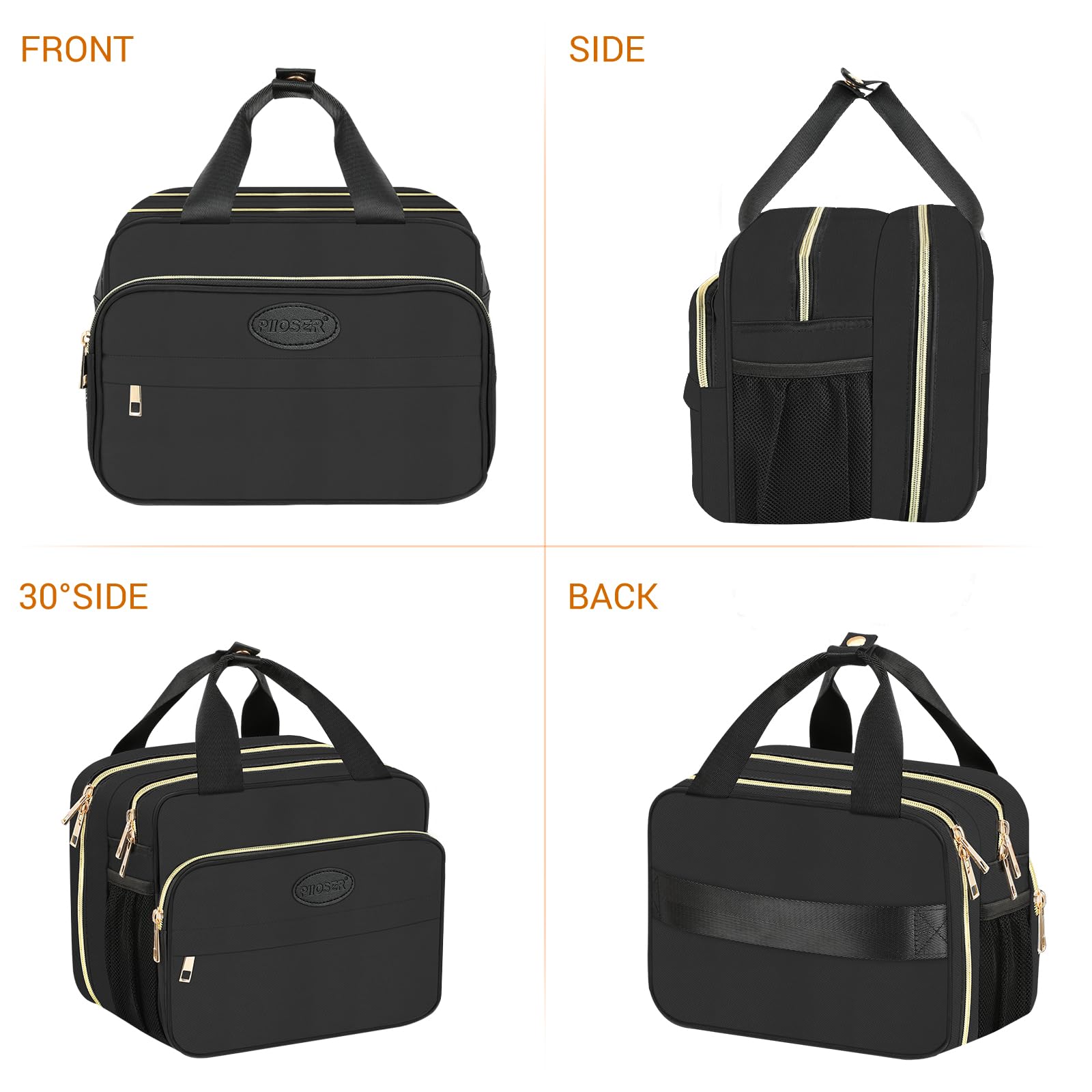 PIIOSER Breastmilk Cooler Bag includes ice pack for on-the-go cooling
