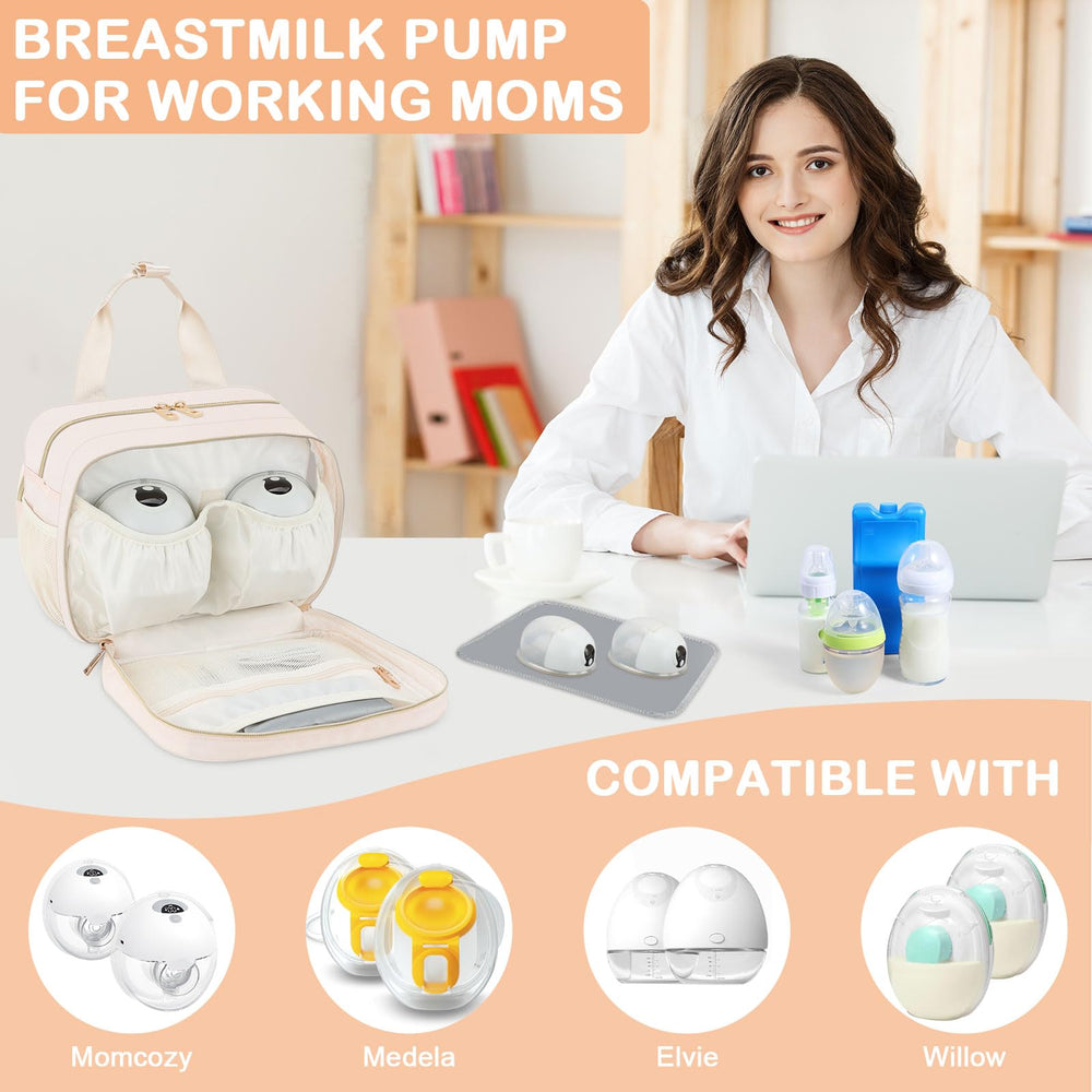 PIIOSER insulated bag ice pack keeps breastmilk cool during outings