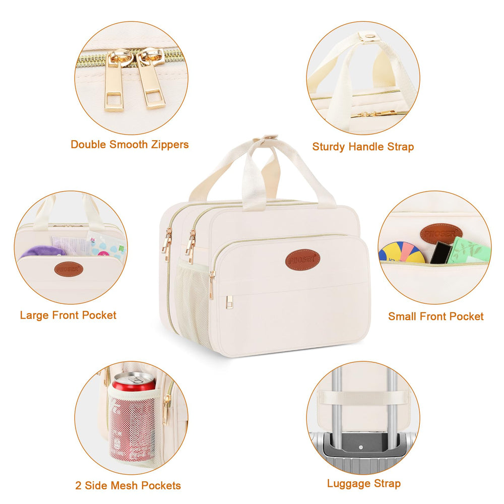 PIIOSER stroller-friendly top snap attaches to a pushchair