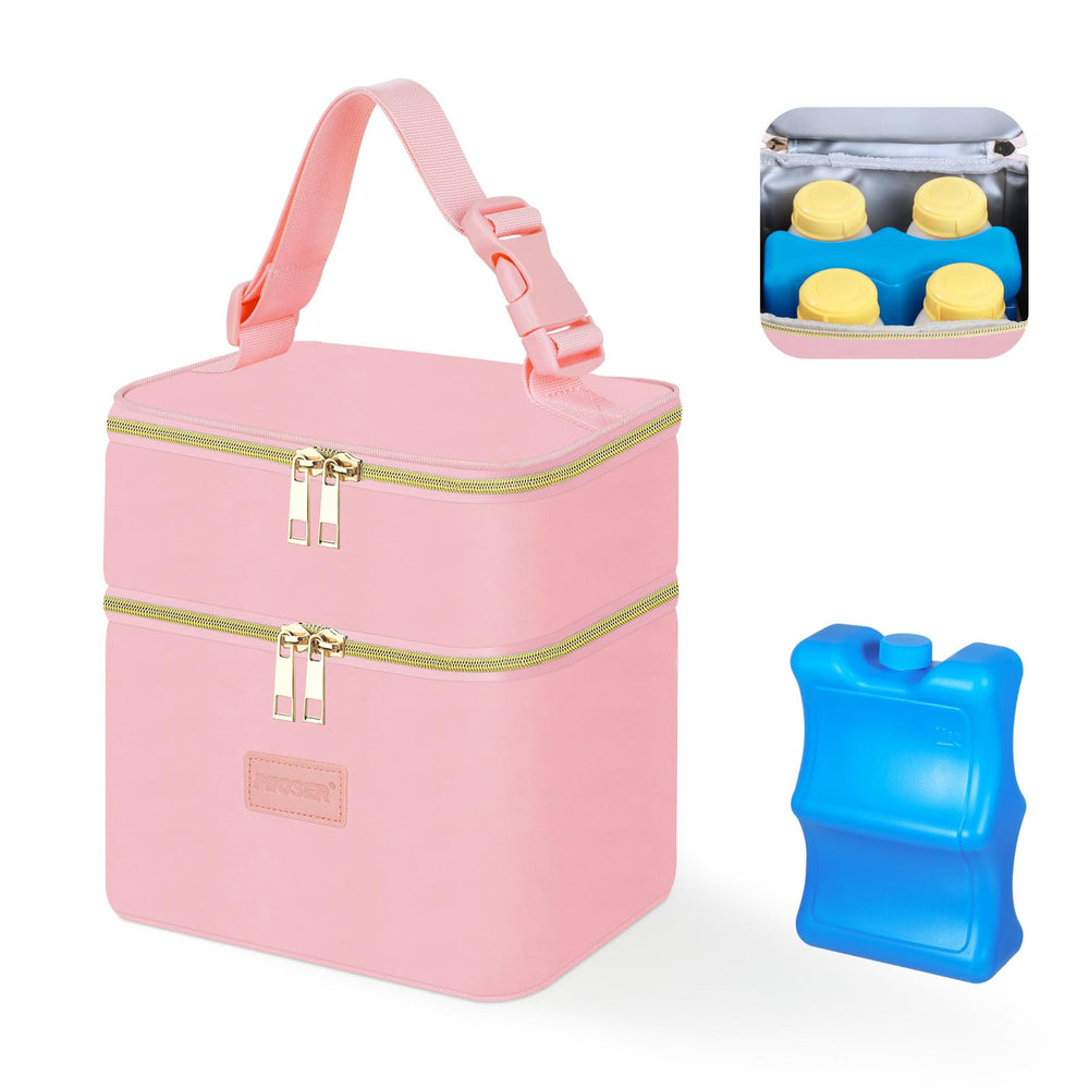 PIIOSER pink travel bag design adds compact, stylish practicality.