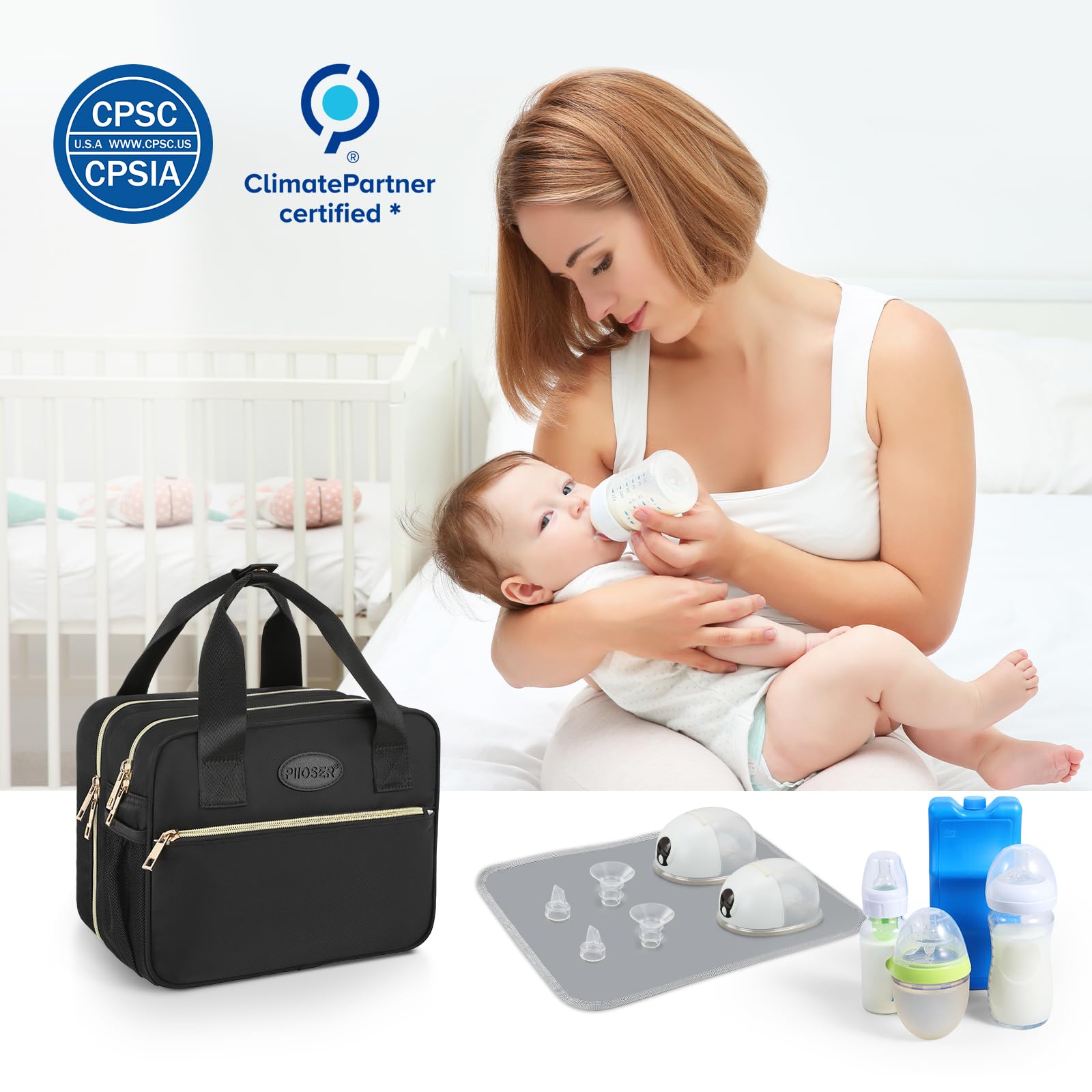 PIIOSER top-handheld design for easy carrying and transport