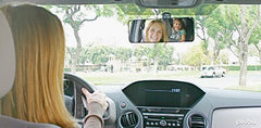 Pikibu Family Car Mirror wide-angle view helps you monitor passengers.