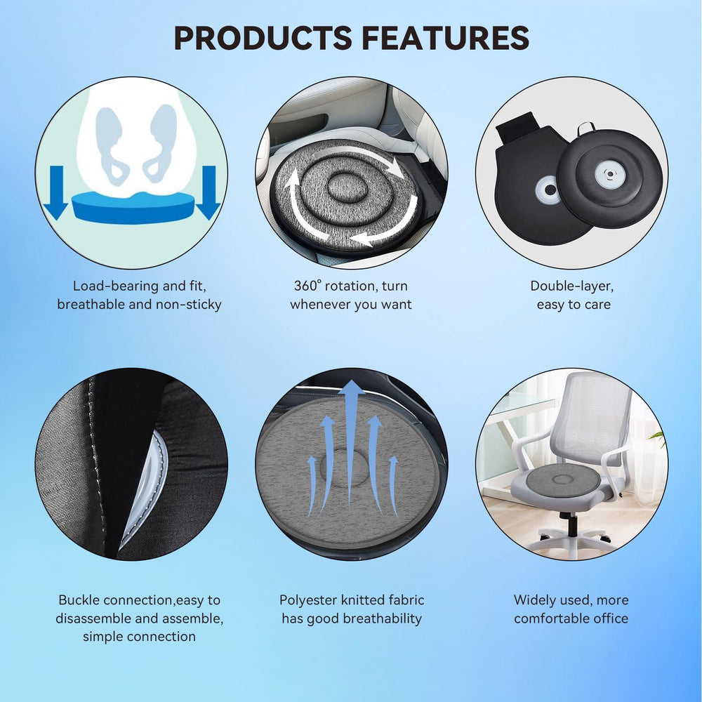 Pilipane portable design makes it easy to place on kitchen stools or outdoor chairs.