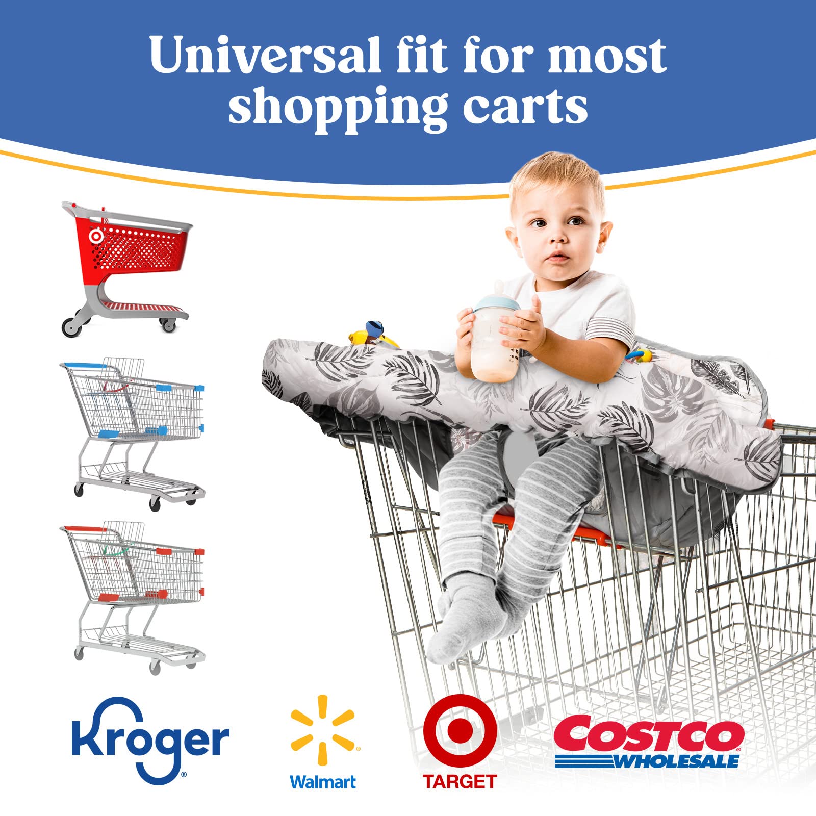 PILLANI cart cover available in two designs for boys and girls