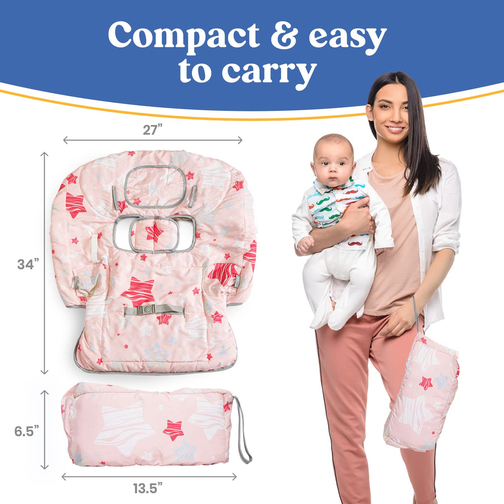 Pillani folded cover stores compactly for travel