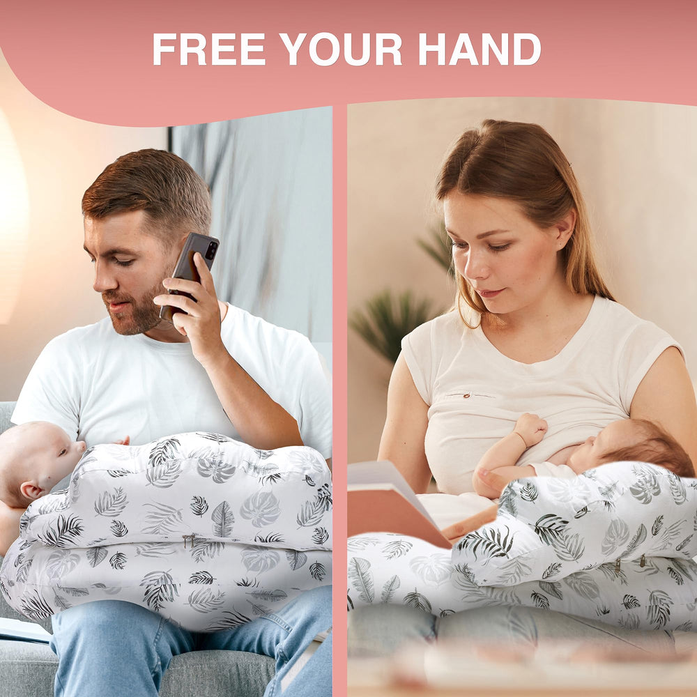PILLANI nursing pillow gift-ready packaging suitable for baby showers and registries