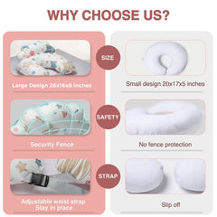 PILLANI hands-free pillow lets you multitask while nursing or bottle feeding.