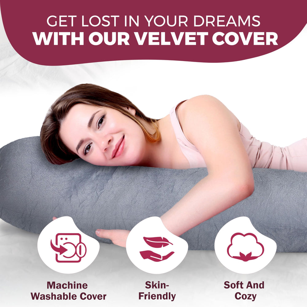 Pillani removable velvet-soft cover for easy cleaning