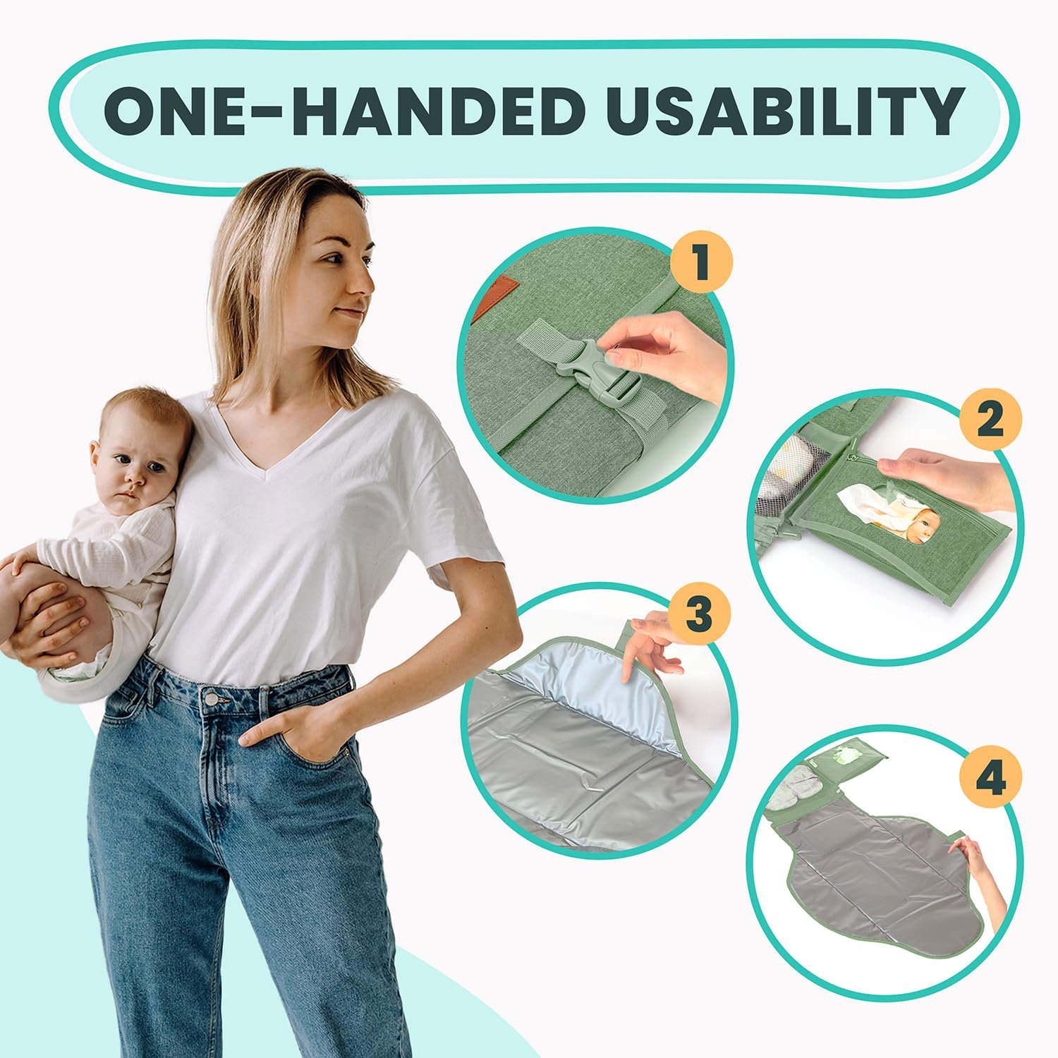 Pillani front pocket for keys and small items during outings