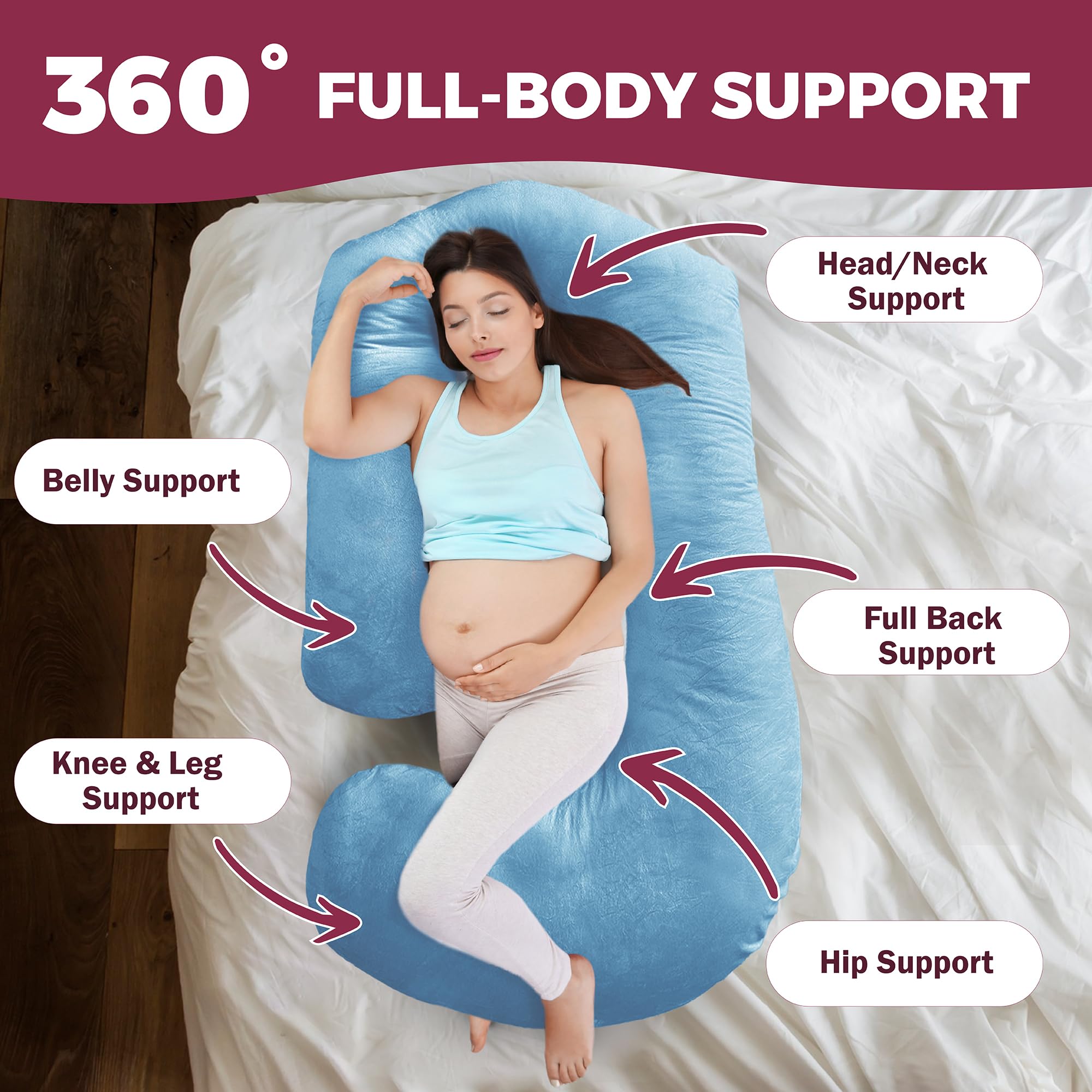 PILLANI 57-inch full-length demonstrates comprehensive body coverage