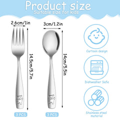 Pimoys toddler forks close-up showing rounded tines for safety