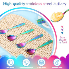 Pimoys rainbow bears engraving closeup shows cute details that engage kids during meals