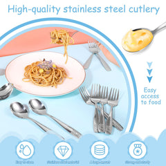 Pimoys stainless steel kids forks highlight rust-proof durability for daily meals