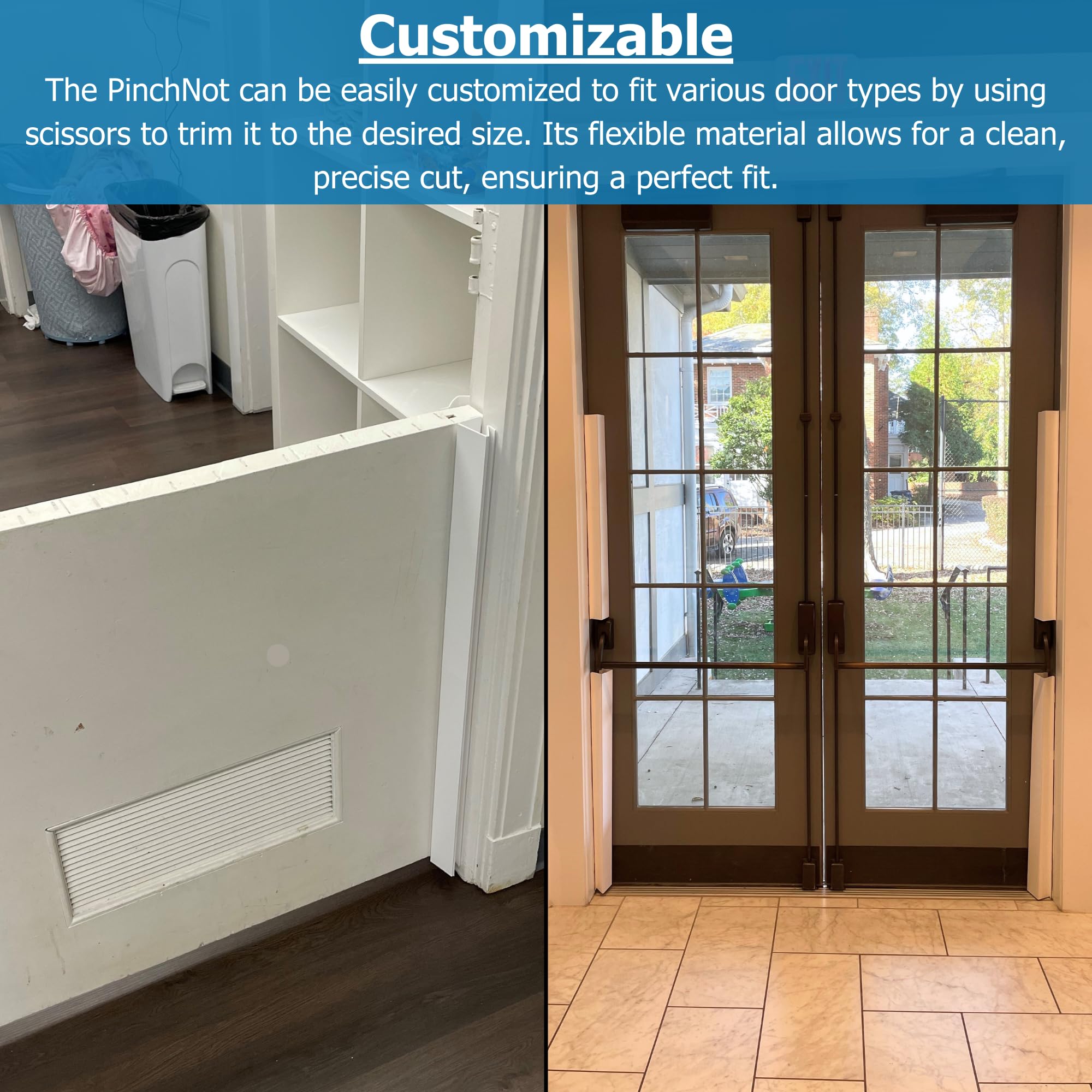 PINCH-NOT ideal for busy homes with high-traffic doors.