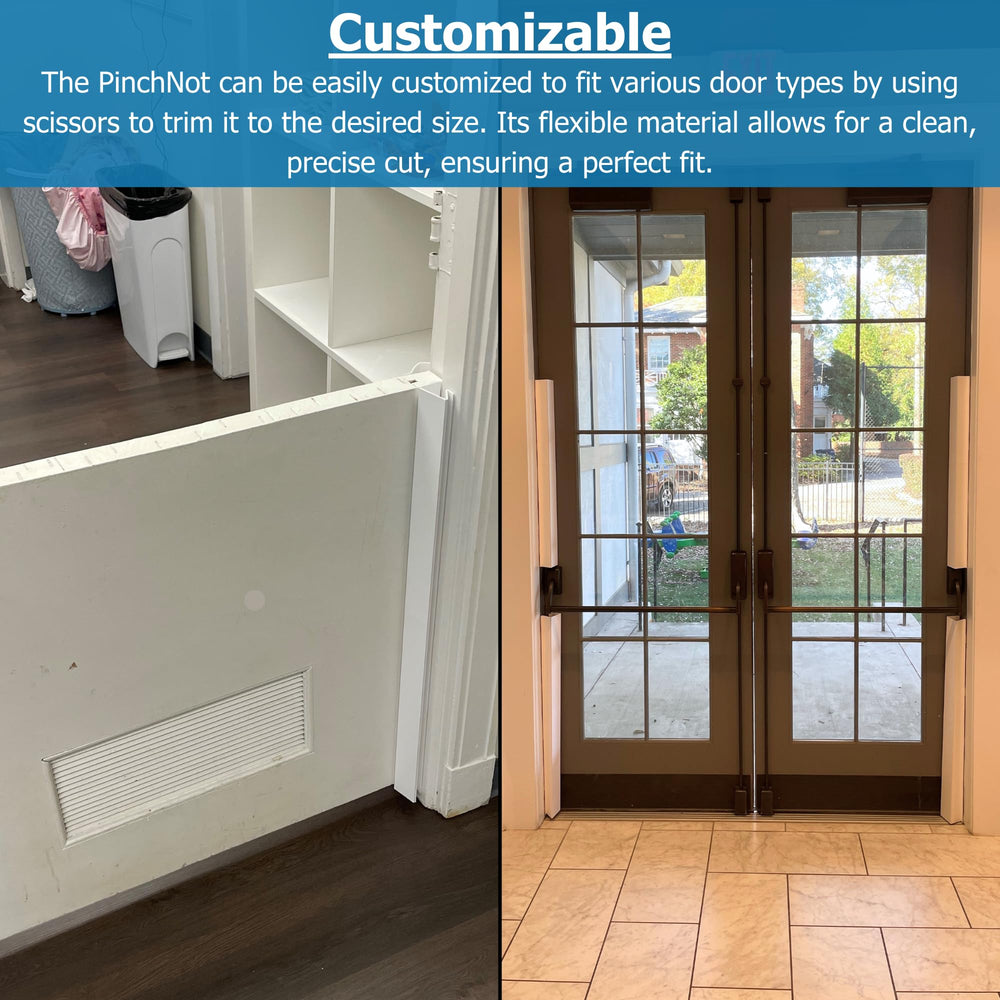 PINCH-NOT ideal for busy homes with high-traffic doors.