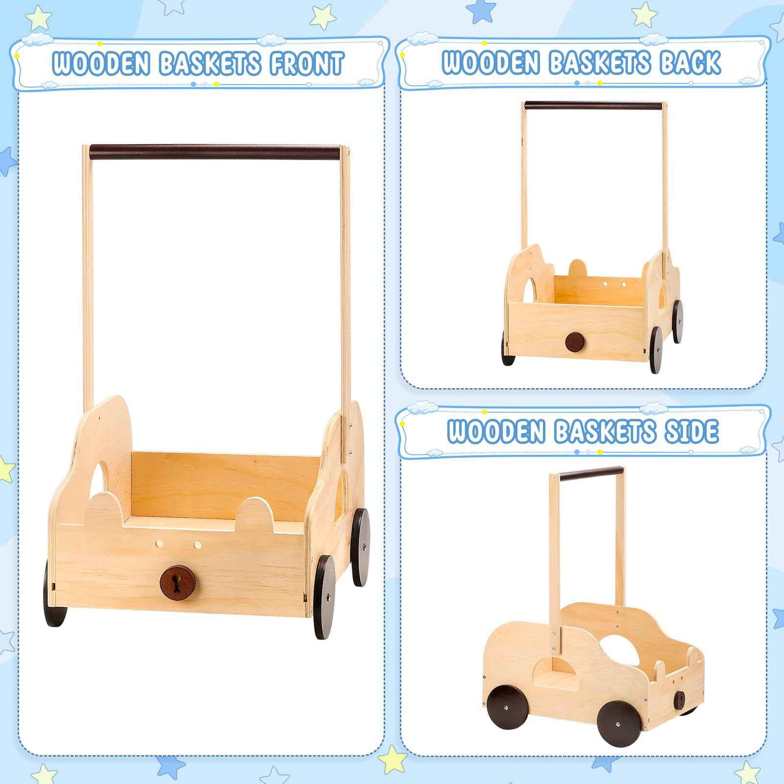 PineapplePapa spacious crate interior suitable for clothes diapers and toys