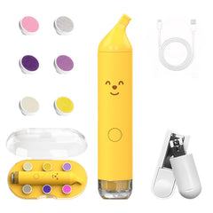 PINjiaju baby nail trimmer with LED light for safe newborn grooming.