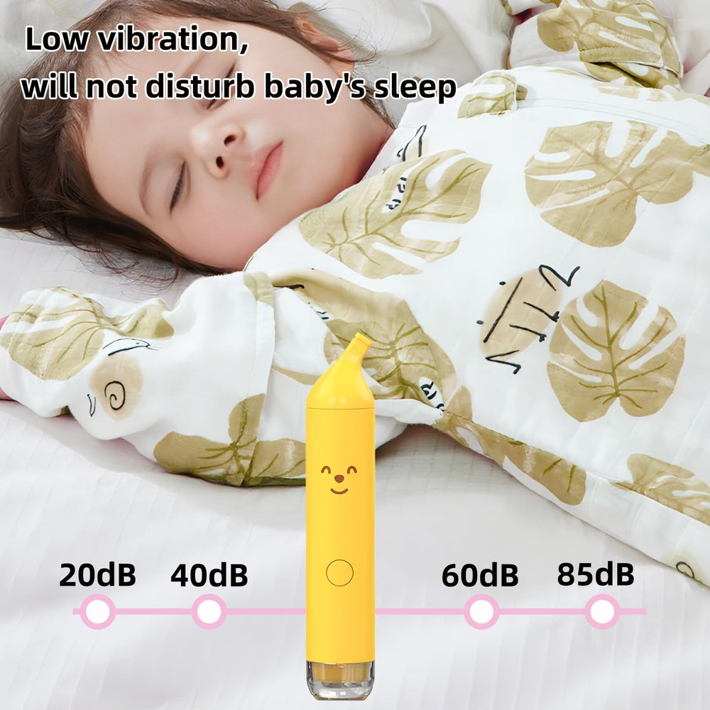 PINjiaju silent operation minimizes disturbance during baby nail care.
