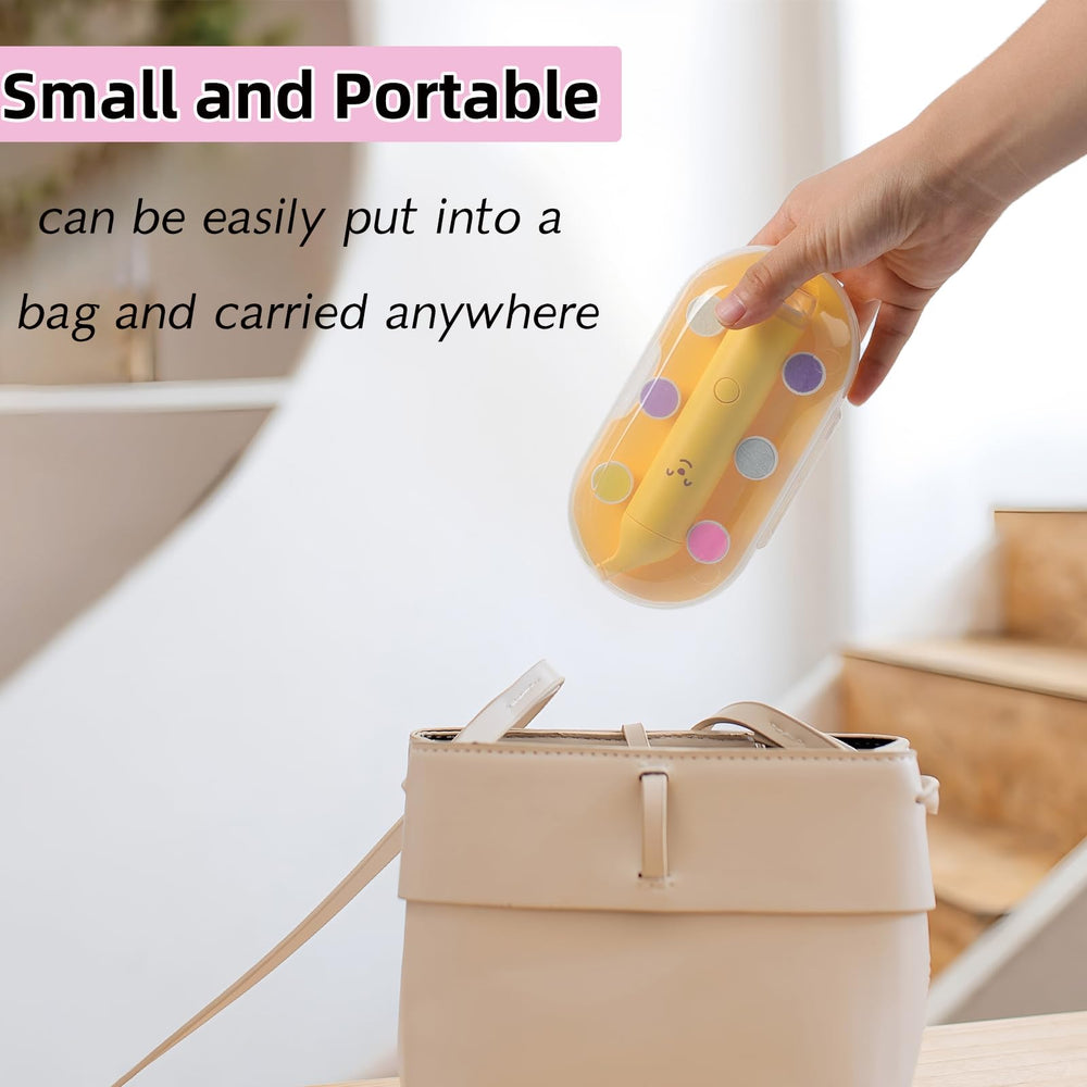 PINjiaju travel-friendly nail care kit for on-the-go parents.