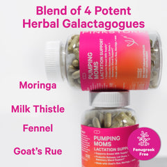 pink stork pumping moms capsules in purse for on-the-go pumping support