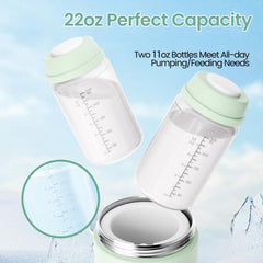 Pinkart BPA-free materials ensure safe, odor-free storage for baby feeding.