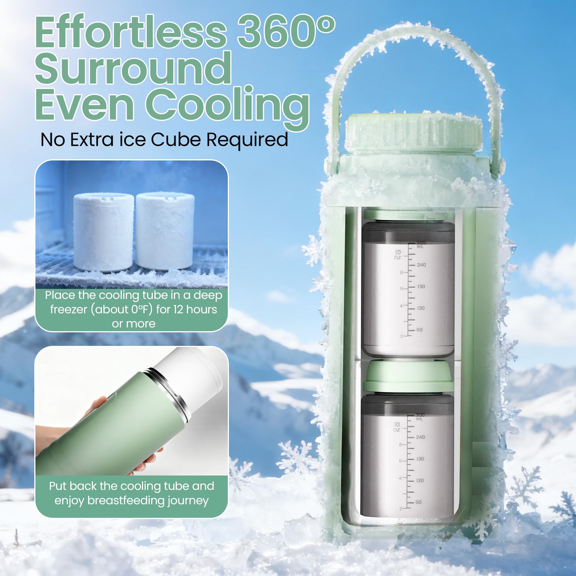 Pinkart leak-proof seal rings prevent spills during transit and on the go.