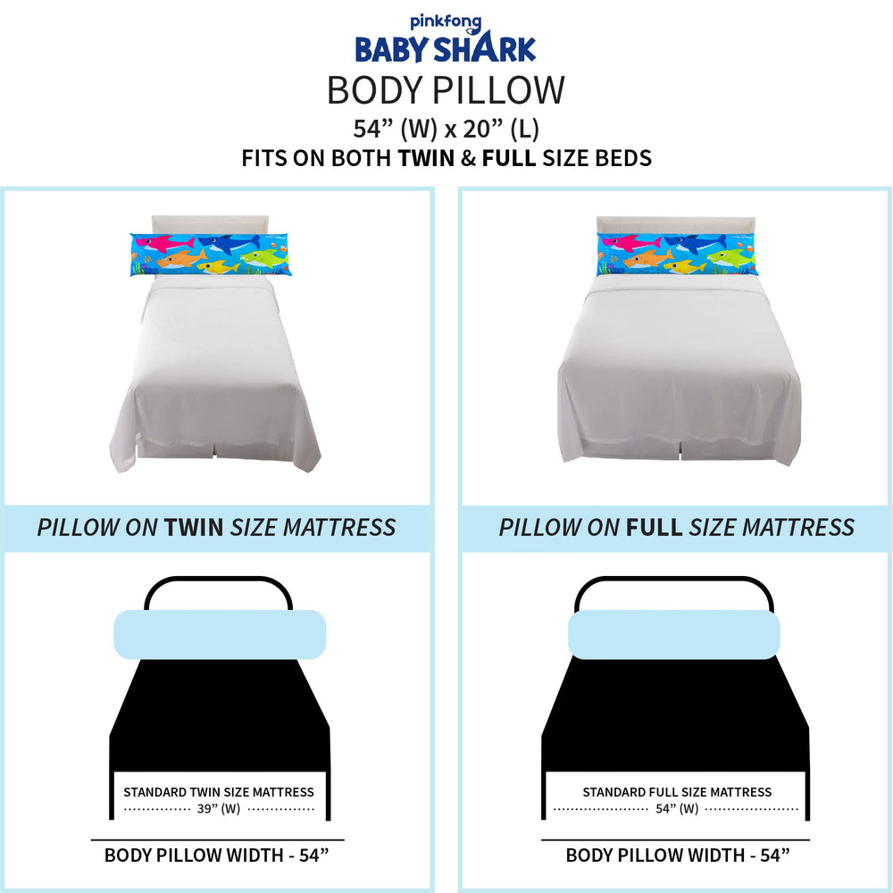 Pinkfong Baby Shark durable colorfast fabric closeup supports long-lasting colors through washing.