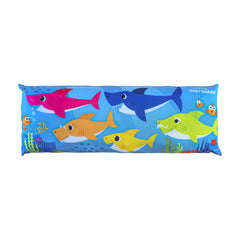 Pinkfong Baby Shark front design on 20x54 cover adds colorful, kid-friendly room decor and cuddly comfort.