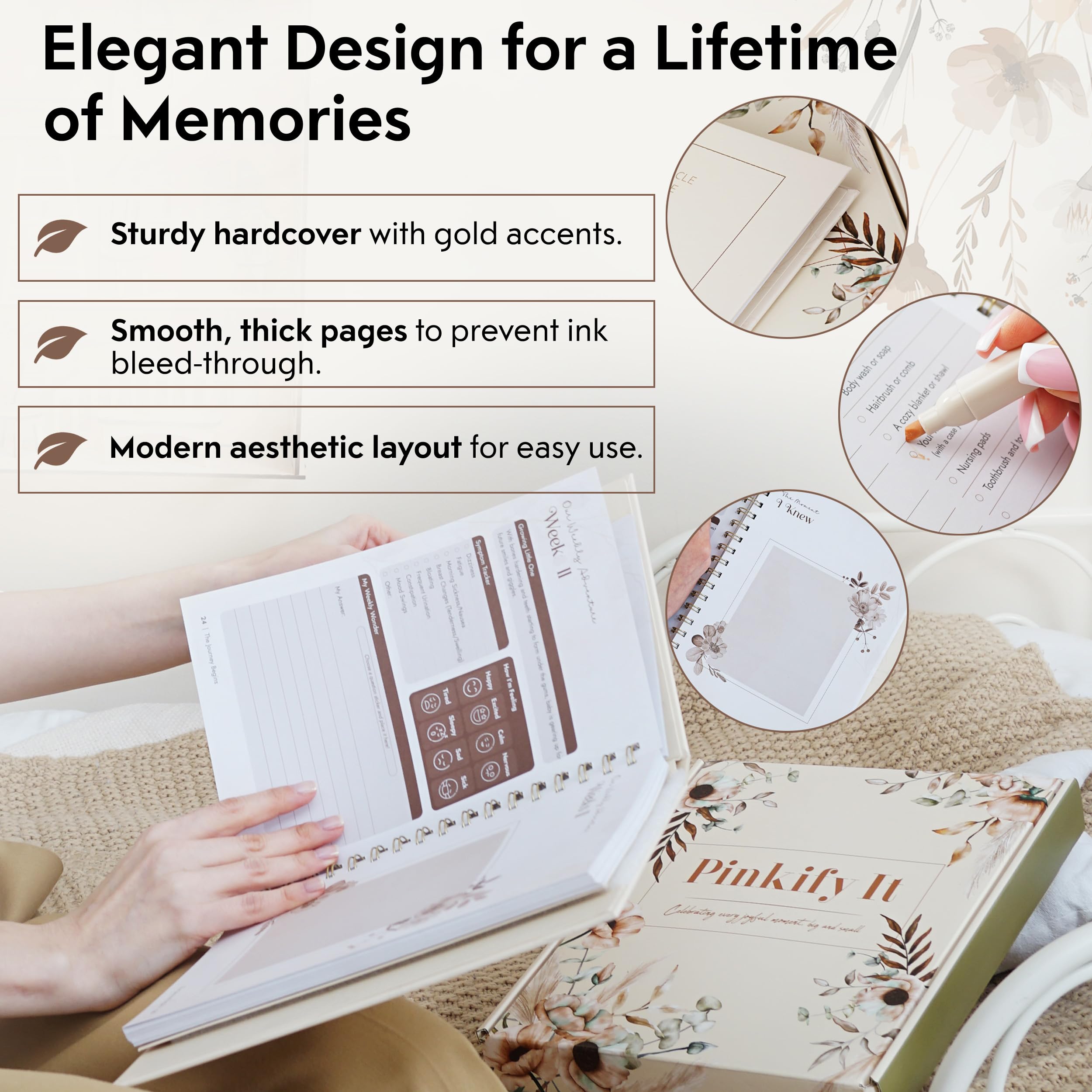 Pinkify It baby shopping checklist helps capture purchases and nursery planning.