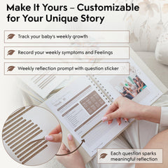 Pinkify It weekly wonder stickers offer prompts for meaningful reflections.