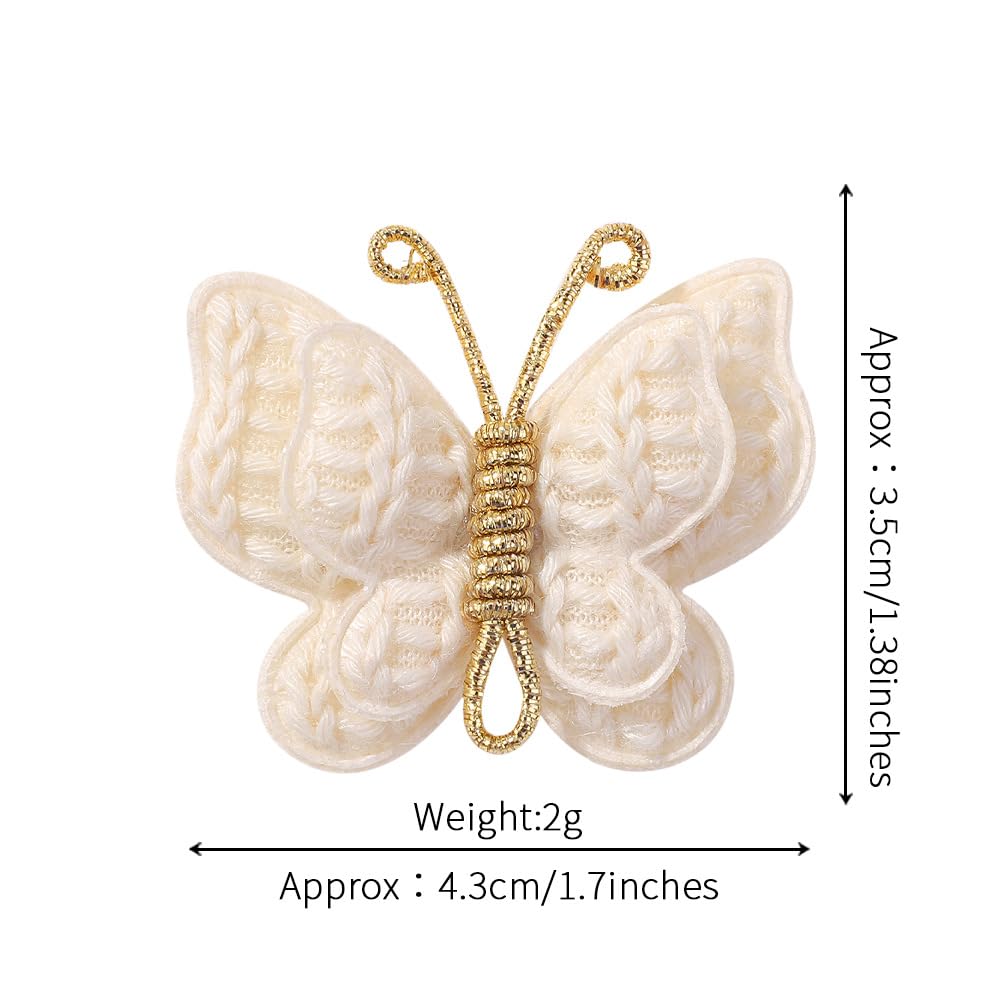 Pinkoriart butterfly clip gift set is ideal for baby showers and birthdays.