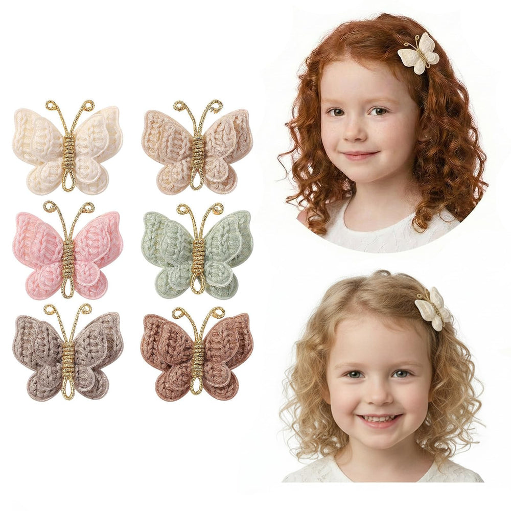 Pinkoriart butterfly clip features secure alligator clips for reliable daily wear.