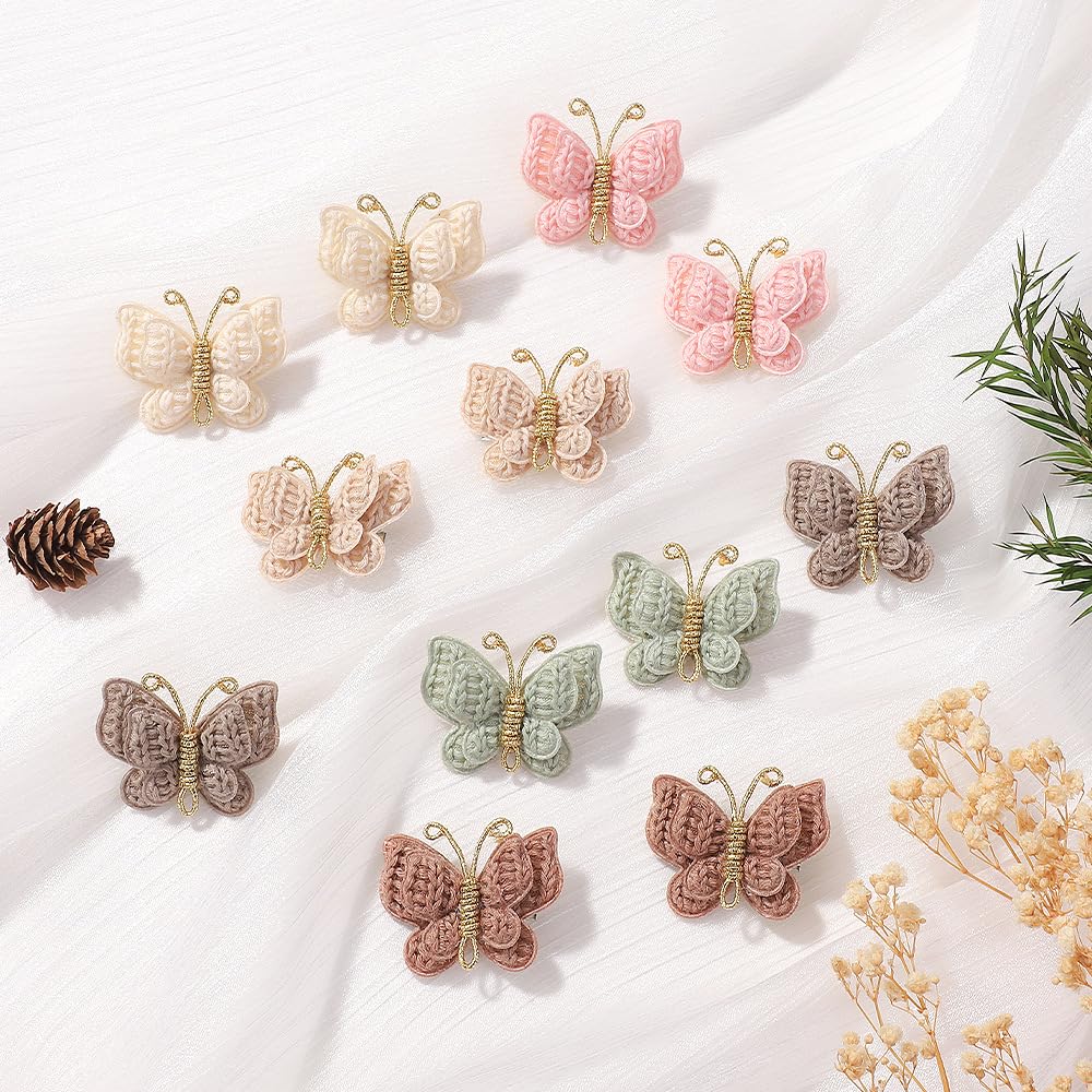 Pinkoriart butterfly clip ready for gift giving on birthdays or baby showers.