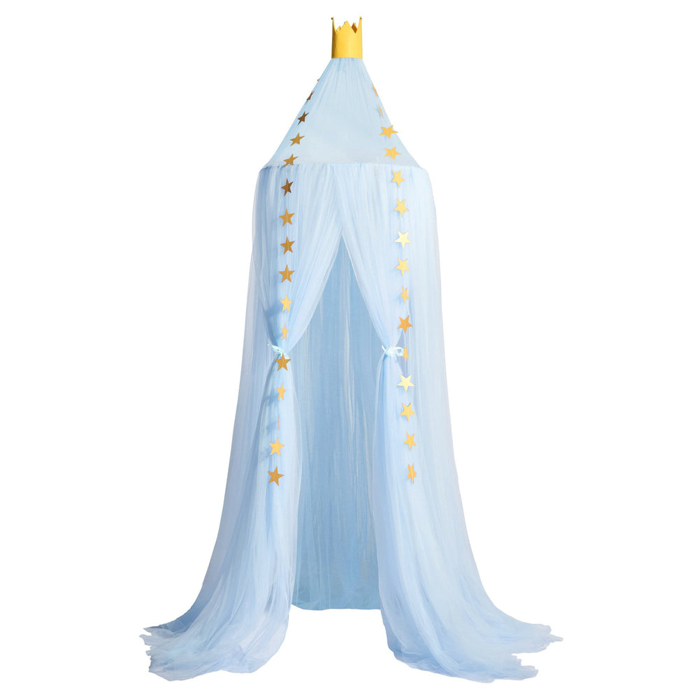 Pinkrin girls bed canopy uses soft material for cozy privacy.